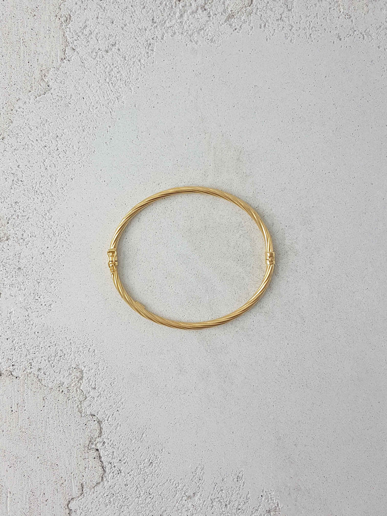 LA FRENZ BANGLE FINE 18K GOLD