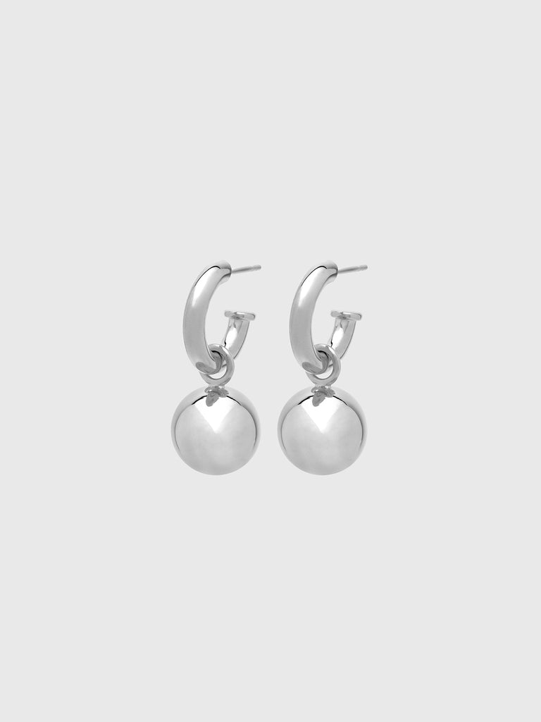 1995 EARRINGS SILVER
