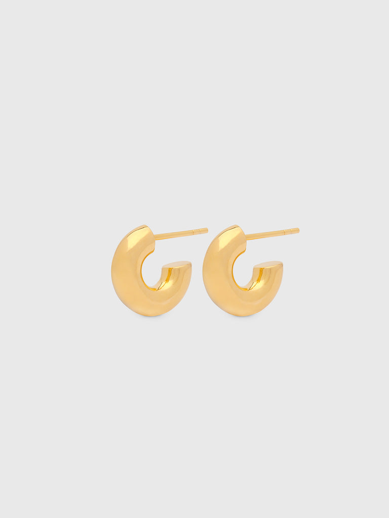 CARMELA HOOPS 18k GOLD