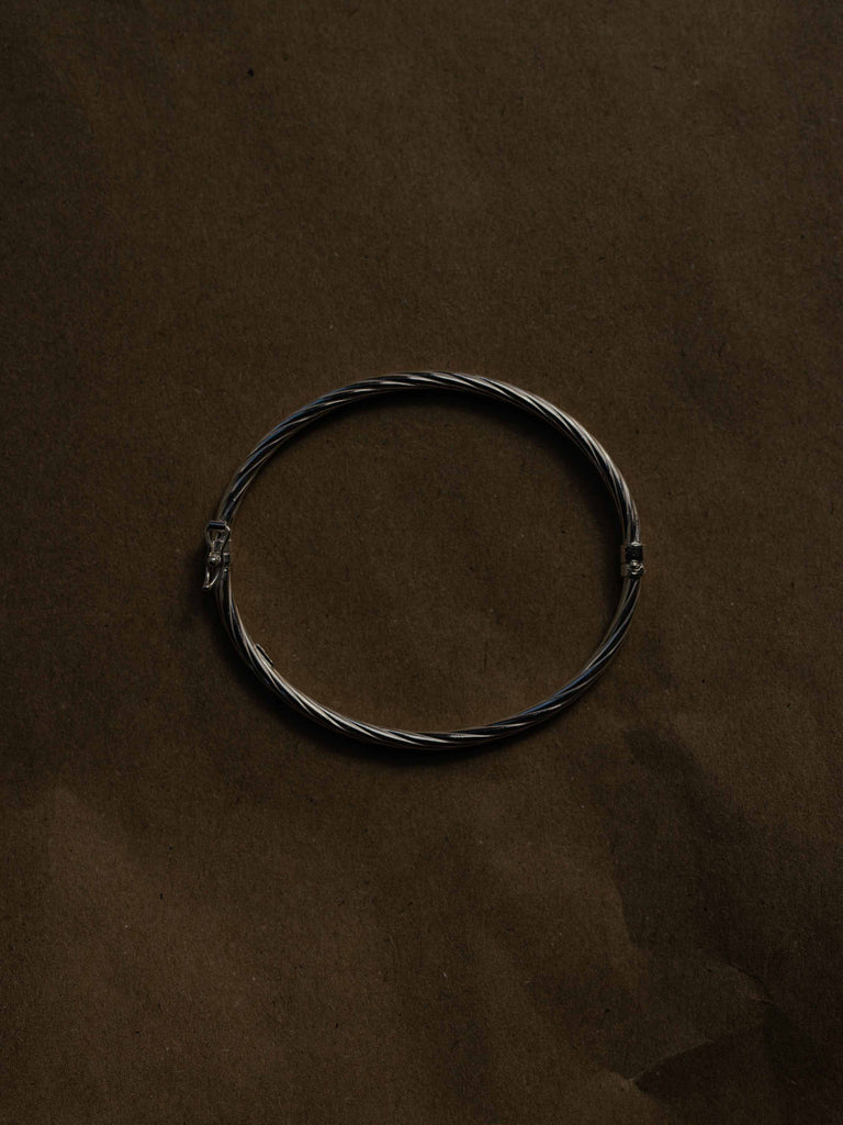 LA FRENZ BANGLE FINE STERLING SILVER