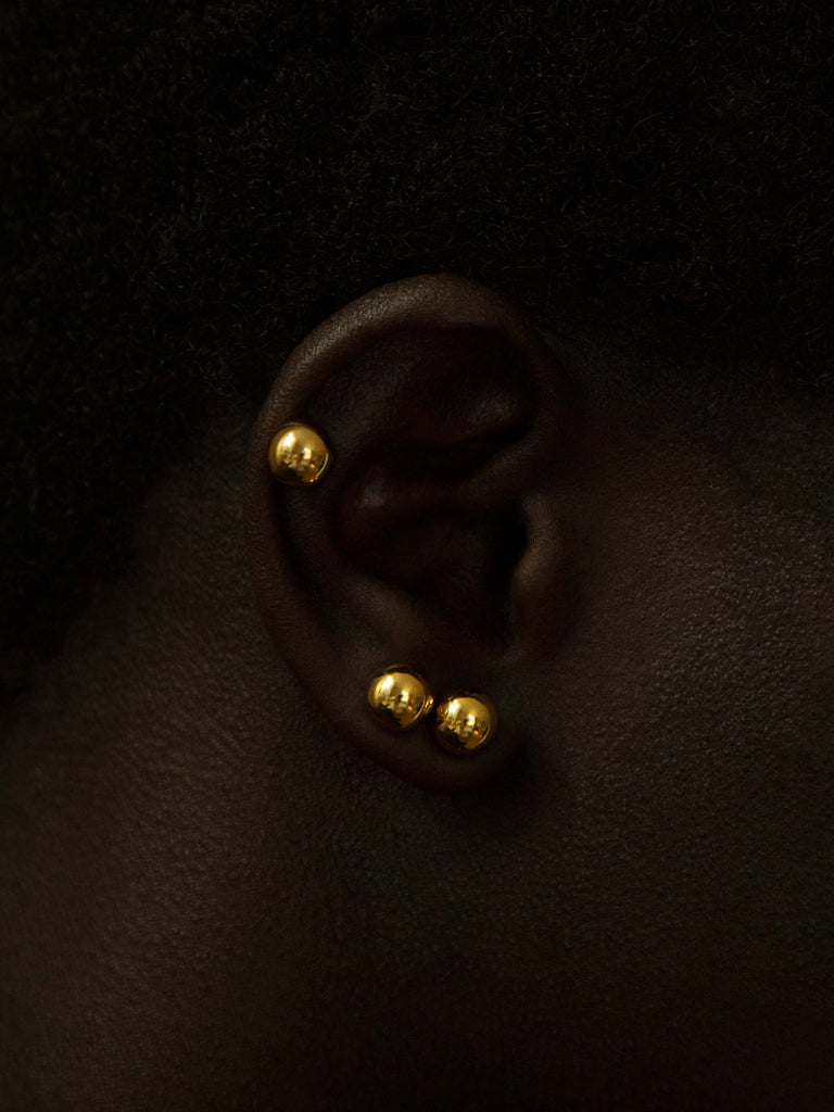 PICCOLO STUDS 18k GOLD