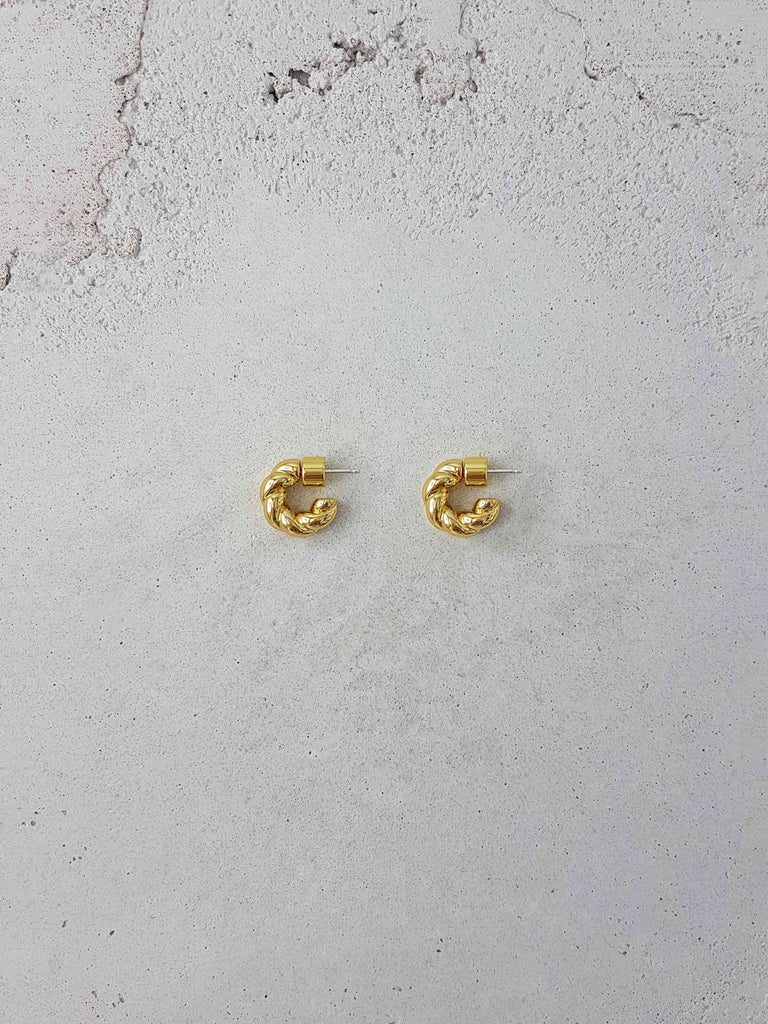 PASTRY HOOPS SMALL 18K GOLD